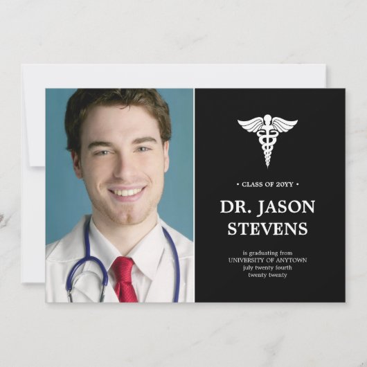 Ankündigung von Caduceus Medical Abschluss (Vorderseite)