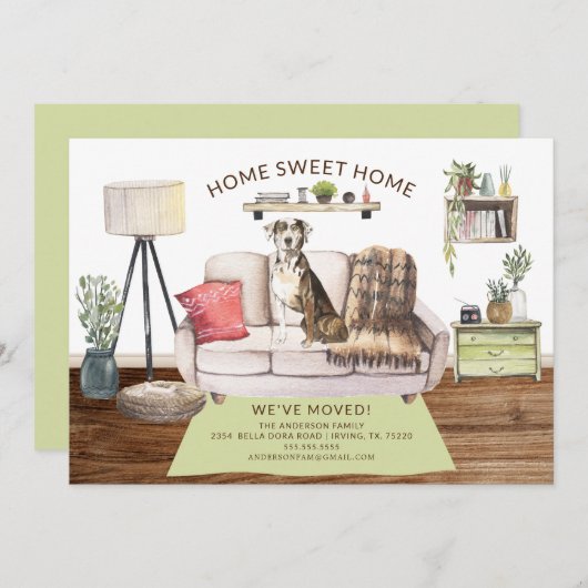 Ankündigung von Catahoula Leopard Dog Moving (Vorne/Hinten)