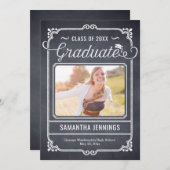 Ankündigung von Chalked Frame-Abschluss (Vorne/Hinten)