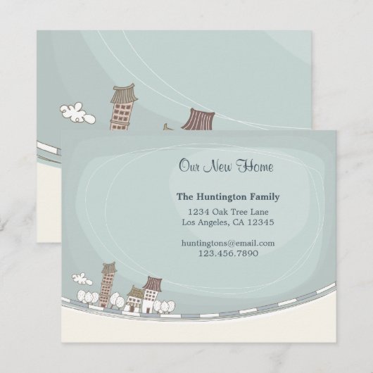 Ankündigung von Charming Zuhause Moving (Vorne/Hinten)