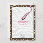 Ankündigung von Chic Contemporary Animal Print Bab (Rückseite)