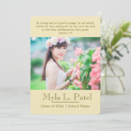 Ankündigung von christlich Scripting Foto Abschlus