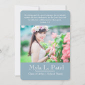 Ankündigung von christlich Scripting Foto Abschlus (Vorderseite)