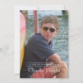 Ankündigung von Classic Abschluss Foto (Vorderseite)