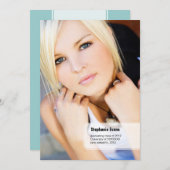 Ankündigung von Classic Stub Foto Abschluss (Vorne/Hinten)