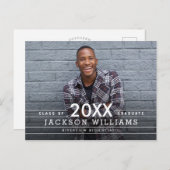 Ankündigung von cool Grids Abschluss Postkarte (Vorne/Hinten)