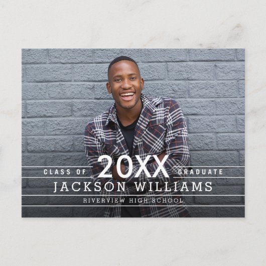 Ankündigung von cool Grids Abschluss Postkarte (Vorderseite)