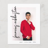 Ankündigung von Custom Foto High School Abschluss (Vorderseite)