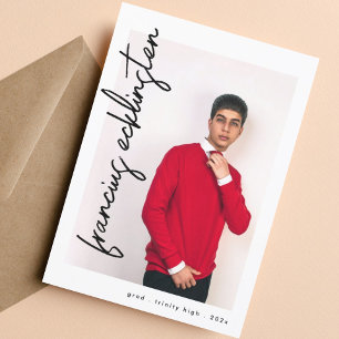 Ankündigung von Custom Foto High School Abschluss