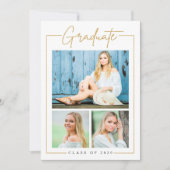 Ankündigung von Custom Gold Abschluss (Vorderseite)