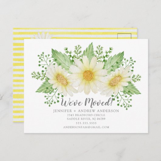 Ankündigung von Daisy Floral Moving (Vorne/Hinten)