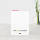 Ankündigung von "Damask Custom Abschluss" (rosa) (Rückseite)