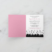 Ankündigung von "Damask Custom Abschluss" (rosa) (Innenseite)