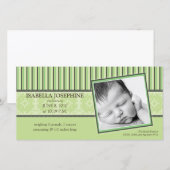 Ankündigung von Damask & Stripes Lime Green (Vorne/Hinten)