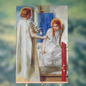 Ankündigung von Dante Gabriel Rossetti Acrylschild (Neutral)