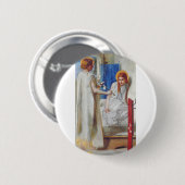Ankündigung von Dante Gabriel Rossetti Button (Vorne & Hinten)