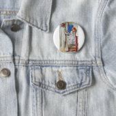 Ankündigung von Dante Gabriel Rossetti Button (Beispiel)