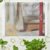 Ankündigung von Dante Gabriel Rossetti Geschirrtuch (Gefaltet)