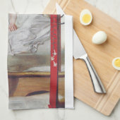 Ankündigung von Dante Gabriel Rossetti Geschirrtuch (Viertel Falte)