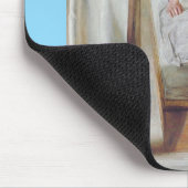 Ankündigung von Dante Gabriel Rossetti Mousepad (Ecke)