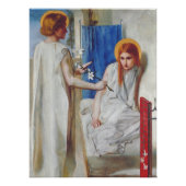 Ankündigung von Dante Gabriel Rossetti Poster (Vorderseite)
