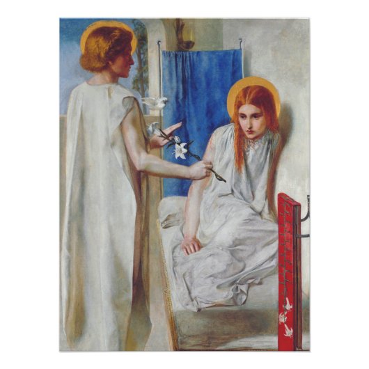 Ankündigung von Dante Gabriel Rossetti Poster (Vorderseite)