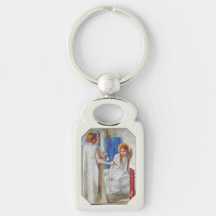 Ankündigung von Dante Gabriel Rossetti Schlüsselanhänger