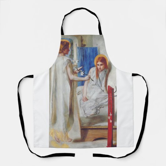 Ankündigung von Dante Gabriel Rossetti Schürze (Vorderseite)