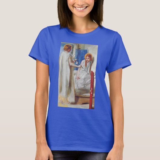 Ankündigung von Dante Gabriel Rossetti T-Shirt (Vorderseite)