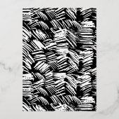 Ankündigung von Dashed Grad Foil Foto Abschluss (Rückseite)