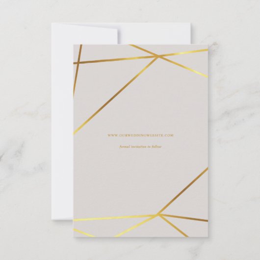 Ankündigung von Datumsgeometrien für Goldrahmen ge (Rückseite)