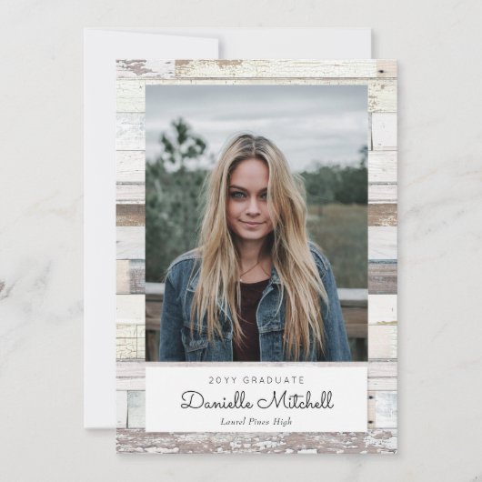 Ankündigung von depressivem Wood Grad Foto (Vorderseite)