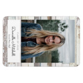 Ankündigung von depressivem Wood Grad Foto Magnet (Horizontal)