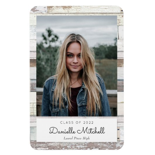 Ankündigung von depressivem Wood Grad Foto Magnet (Vertikal)