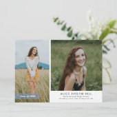 Ankündigung von Doppelrahmen-Abschlüssen (Stehend Vorderseite)