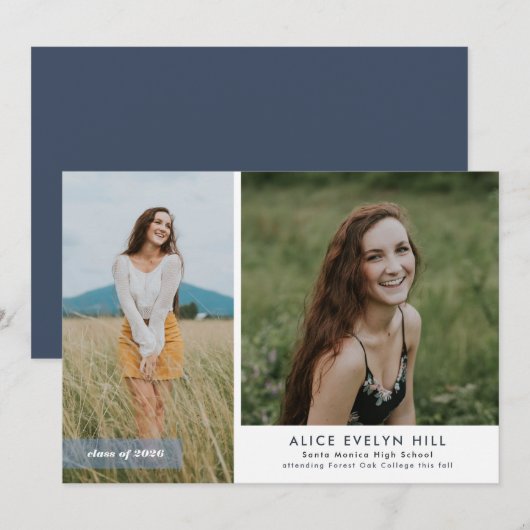 Ankündigung von Doppelrahmen-Abschlüssen (Vorne/Hinten)