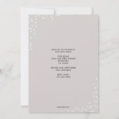 Ankündigung von doppelt gepunktetem Abschluss (Rückseite)