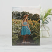 Ankündigung von drei Foto Fun Type Graduate V3 (Stehend Vorderseite)