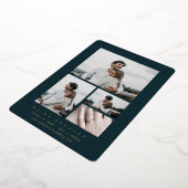 Ankündigung von Elegance Foil Multi Foto Verlobung (Gedreht)