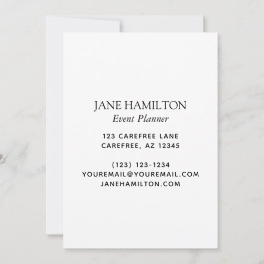 Ankündigung von Elegante Monogram Glitzer Balloons (Rückseite)