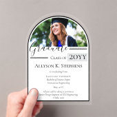 Ankündigung von elegantem Foto Grad Abschluss (Insitu (Handheld))