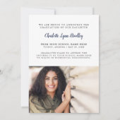 Ankündigung von Eleganto 2 Foto Navy Blue Abschlus (Rückseite)