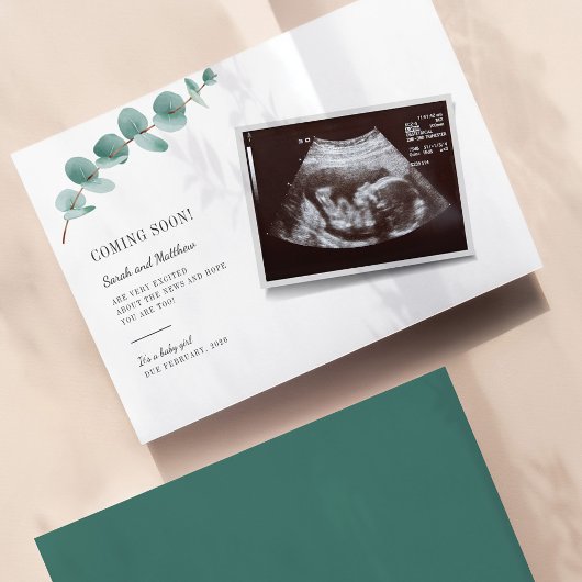 Ankündigung von Eucalyptus Pregnancy Baby Scan