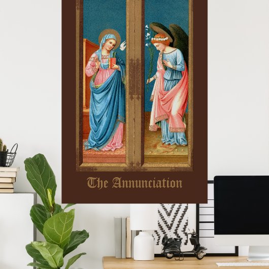 Ankündigung von F. Lippi (M 038) Poster (Heimbüro)