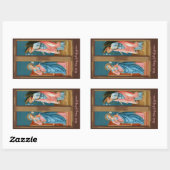 Ankündigung von F. Lippi (M 038) Rechteckiger Aufkleber (Blatt)