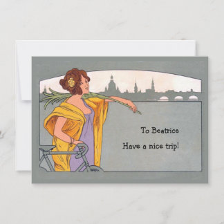 Ankündigung von Fahrradausflügen für Frauen