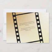 Ankündigung von Film Strip Foto Abschluss (Rückseite)