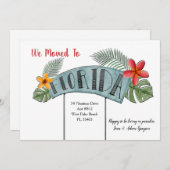 Ankündigung von Florida Moving (Vorne/Hinten)