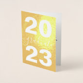 Ankündigung von Foil Abschluss 2025 mit Foto (Vorderseite)