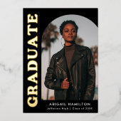 Ankündigung von Foil Offset Arch Foto Abschluss (Vorderseite)